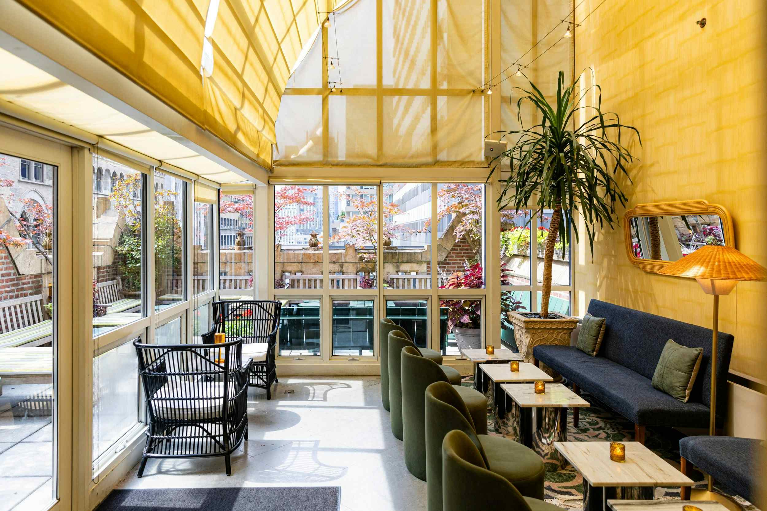 Hire Rooftop Cocktail Lounge, Bookmarks, New York • HeadBox